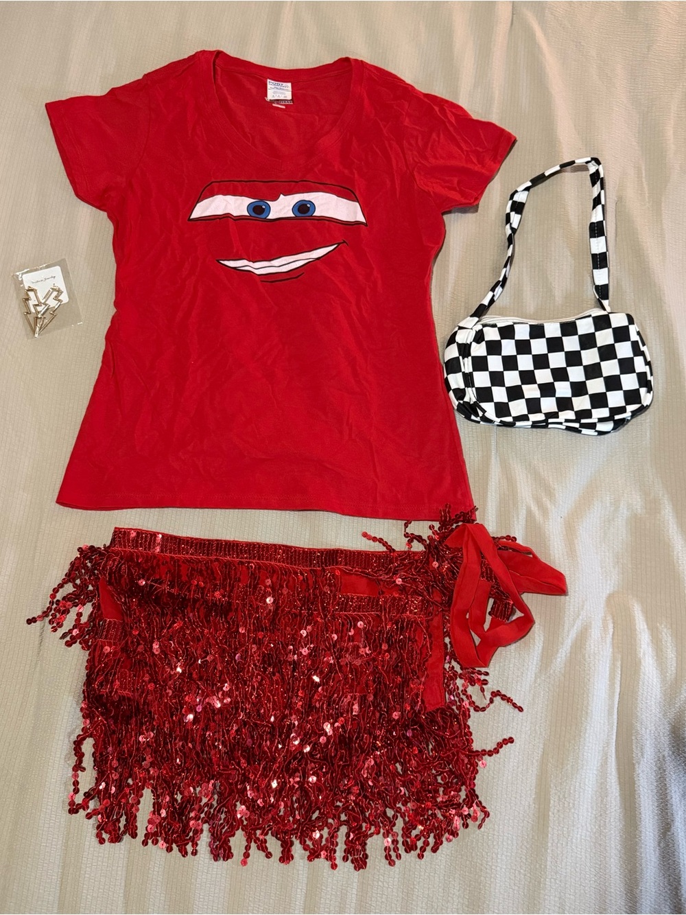 Women’s Lightning McQueen Costume
